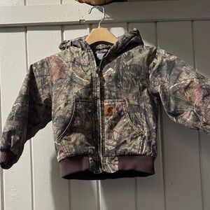 Carhartt Kids' Camouflage Zip-Up Jacket